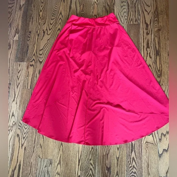 Halara Breezeful™ High Waisted High Low Ruffle 2-in-1 Flowy Skirt- Size Large - Picture 7 of 13